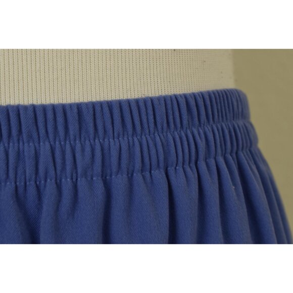 Vintage 90s Deadstock Periwrinkle  Poly/Spandex 2 pc Skirt +‎ Jacket Set - Picture 4 of 10